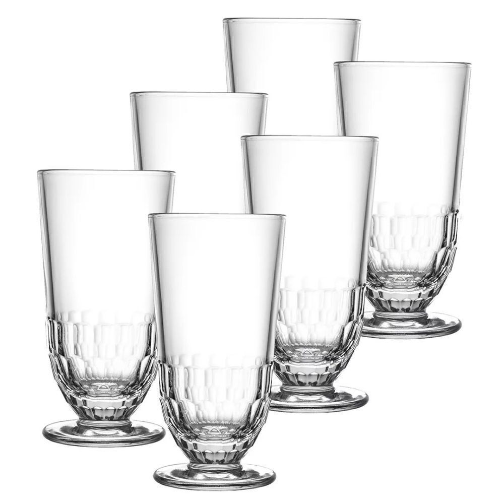 La Rochere Artois 13 Oz. Ice Tea Glass, Set of 6 - Clear